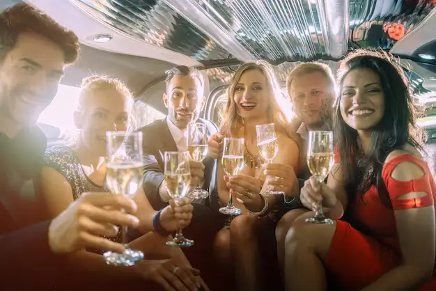 Wine tours party bus