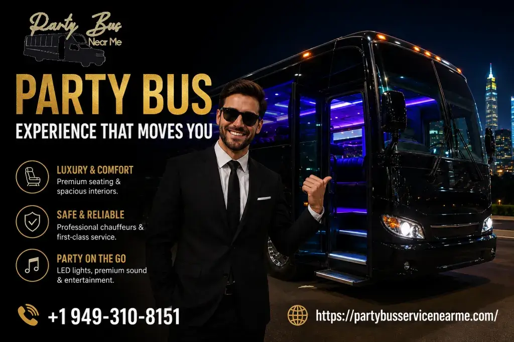 Luxury Limo Party Bus Rental Services