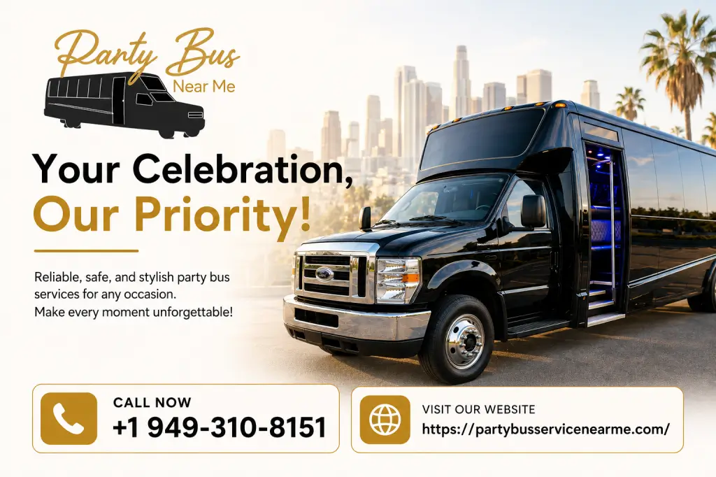Event Transportation Party Bus Ad